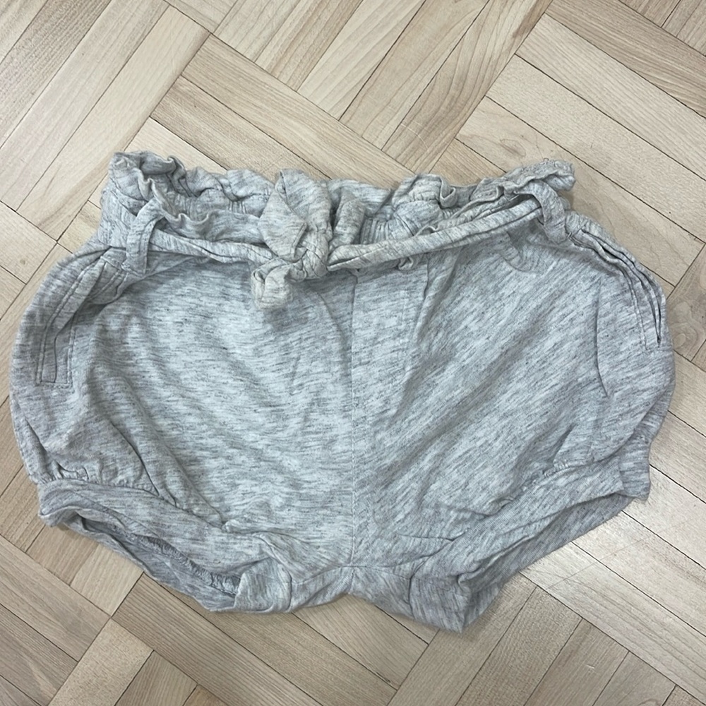 Seed baby grey cotton short